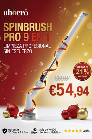 SPINBRUSH PRO 9 EN 1 – LIMPIEZA PROFESIONAL SIN ESFUERZO