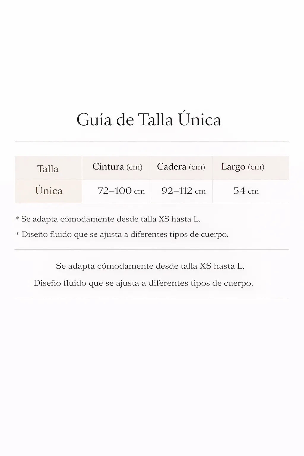 Guia de Tallas - Cárdigan corto calado para mujer – suéter ligero elegante estilo minimalista