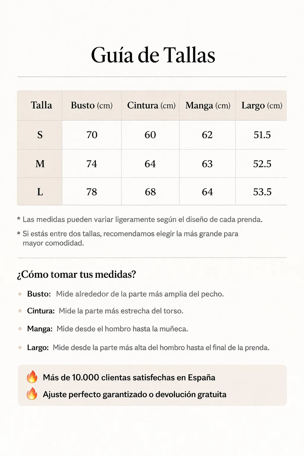 Guia de Tallas Camiseta de algodón y poliéster para mujer con cuello asimétrico – top casual de manga larga