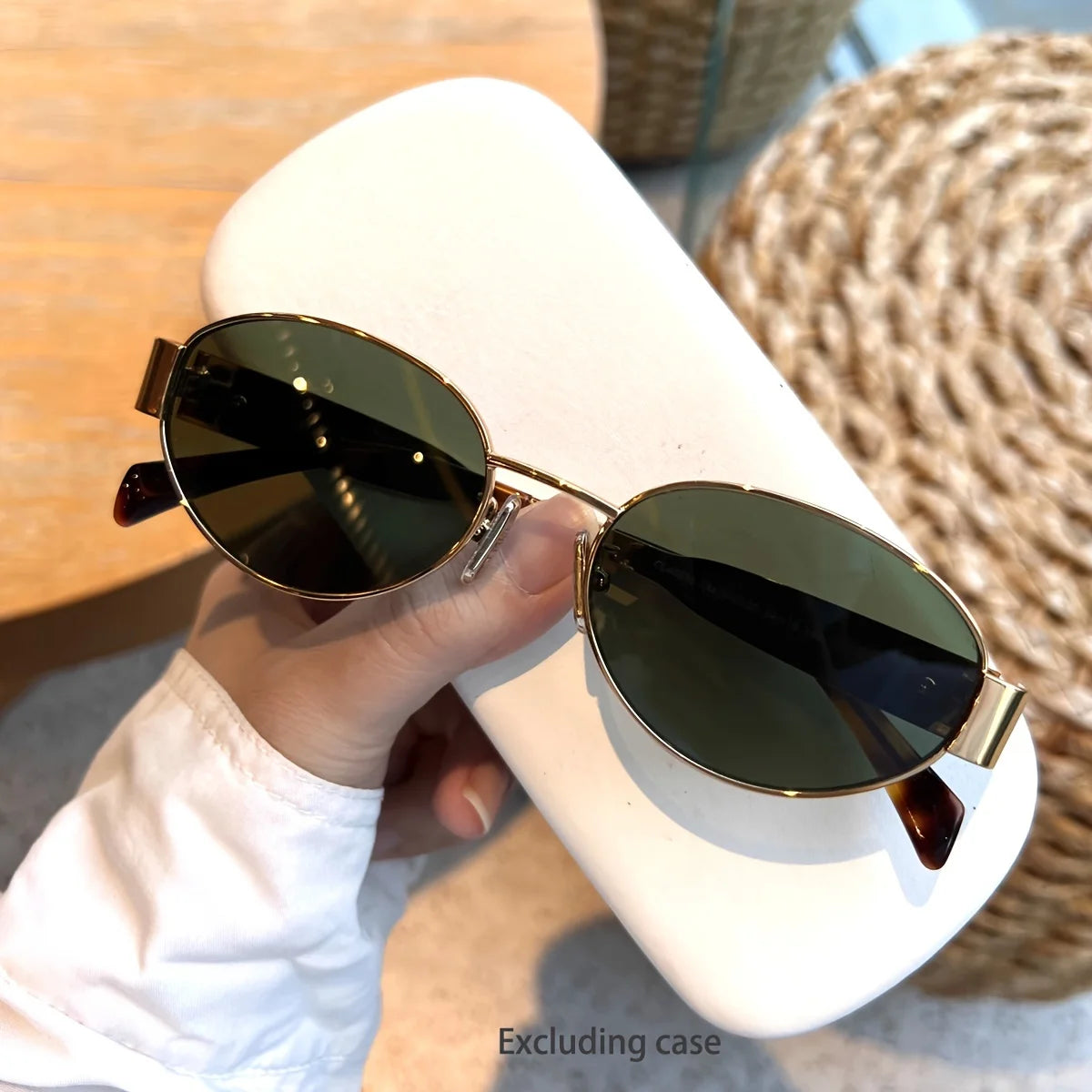 Gafas Milano Ovaladas Elegantes Montura Metálica Estilo Minimalista (6)