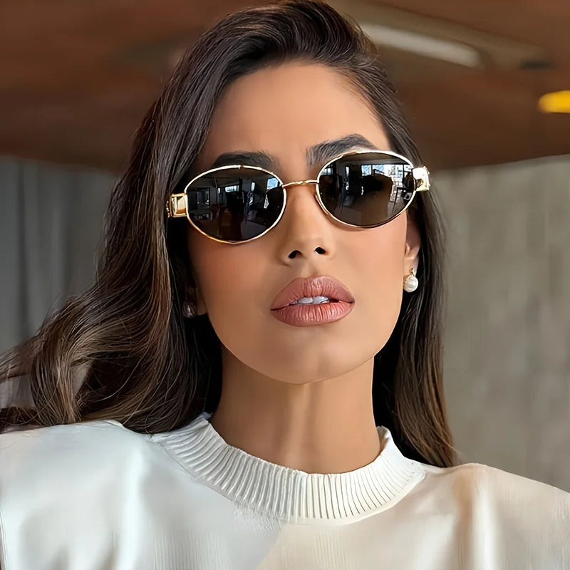 Gafas Milano Ovaladas Elegantes Montura Metálica Estilo Minimalista (5)