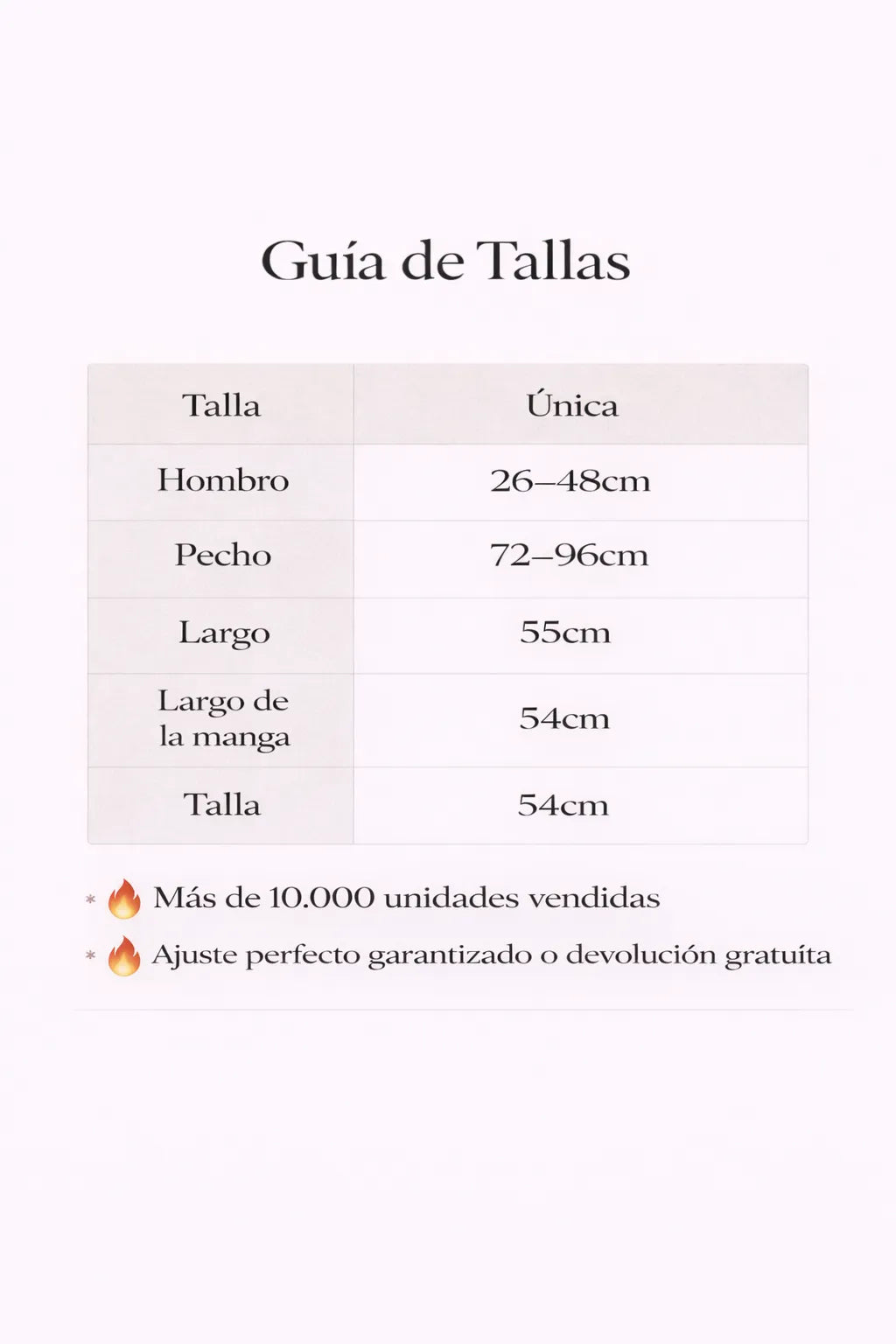Guia de Tallas Suéter de algodón y poliéster para mujer con cuello alto – jersey ajustado de punto
