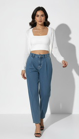 Cárdigan Celeste – Edición Elegancia Ligera