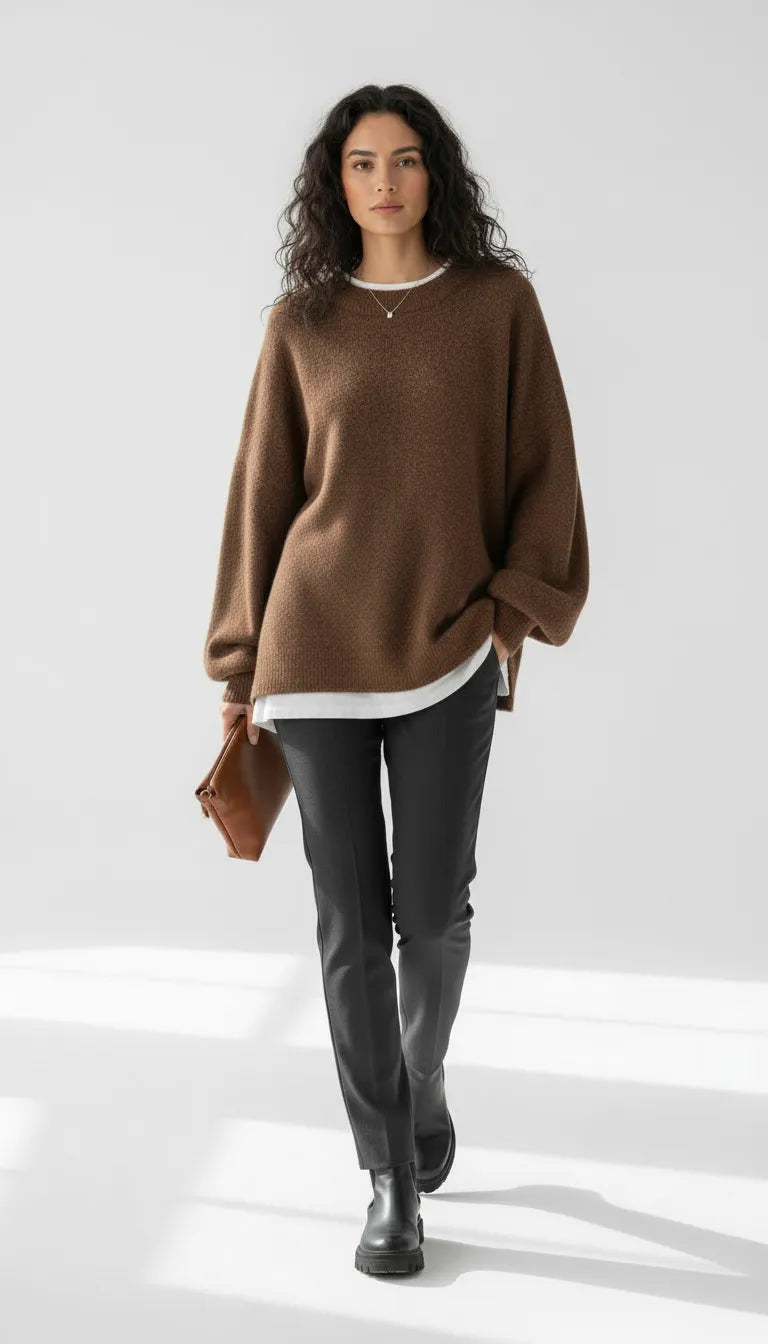 Suéter Oversize De Algodón Y Poliéster Para Emilia – Jersey (4)