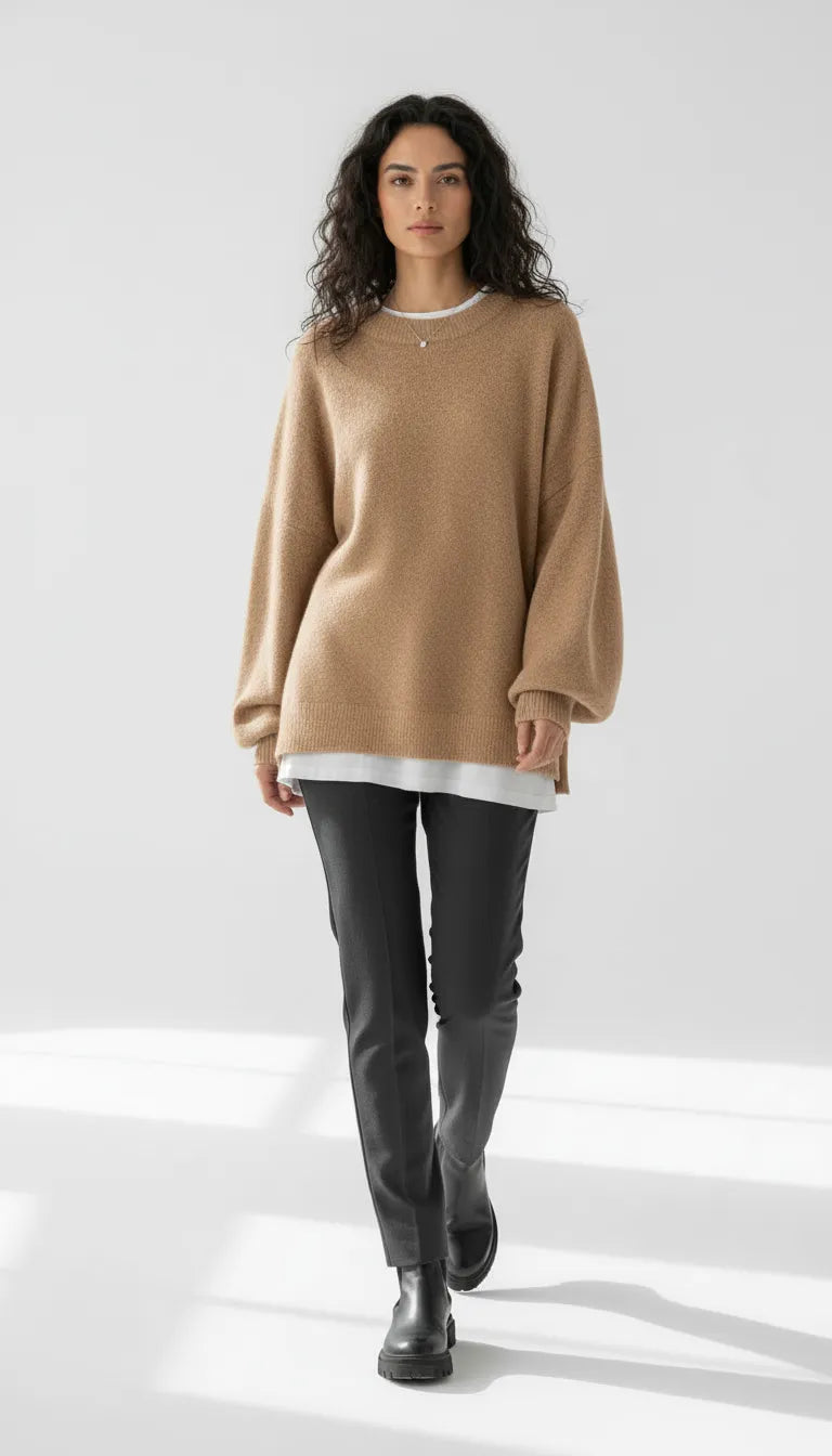 Suéter Oversize De Algodón Y Poliéster Para Emilia – Jersey (3)