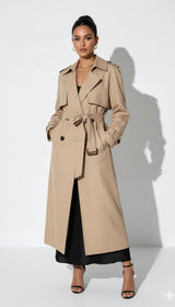 Gabardina Isabella Clásica con Cinturón