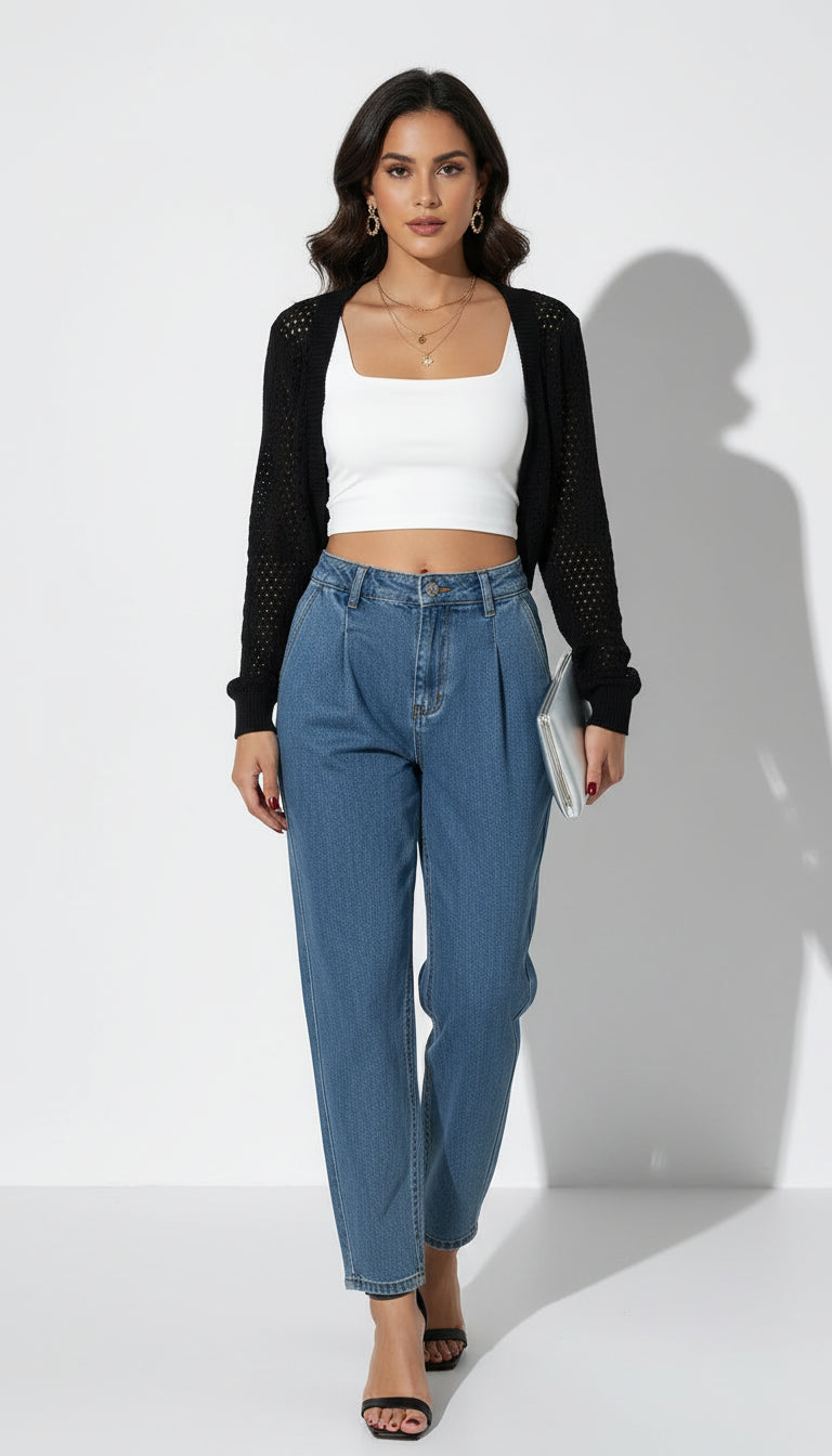 Cárdigan Celeste – Edición Elegancia Ligera