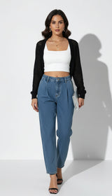 Cárdigan Celeste – Edición Elegancia Ligera