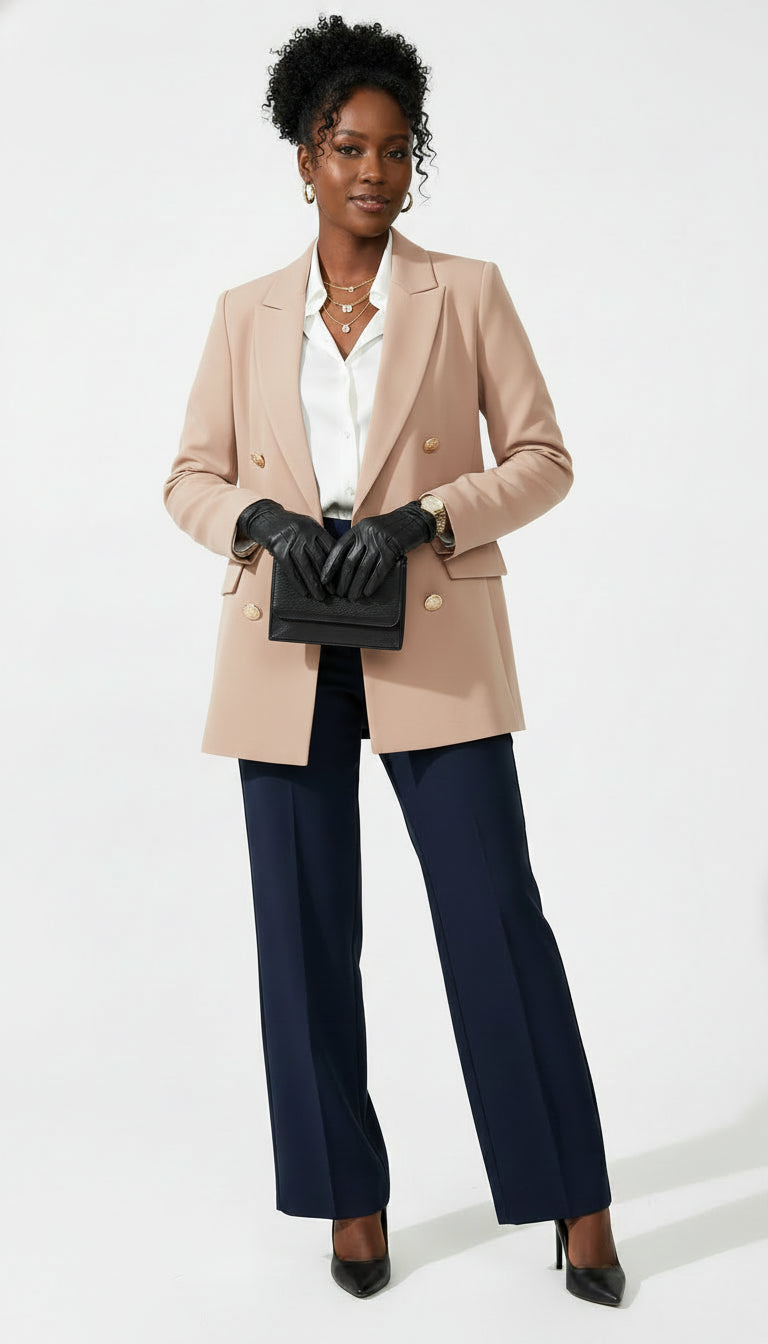 Blazer Slim de Doble Botonadura (foto 2)
