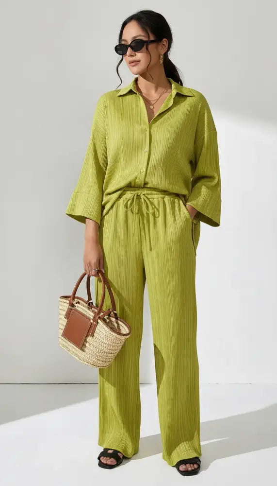 Conjunto Valentina de Camisa y Pantalón (foto 2)