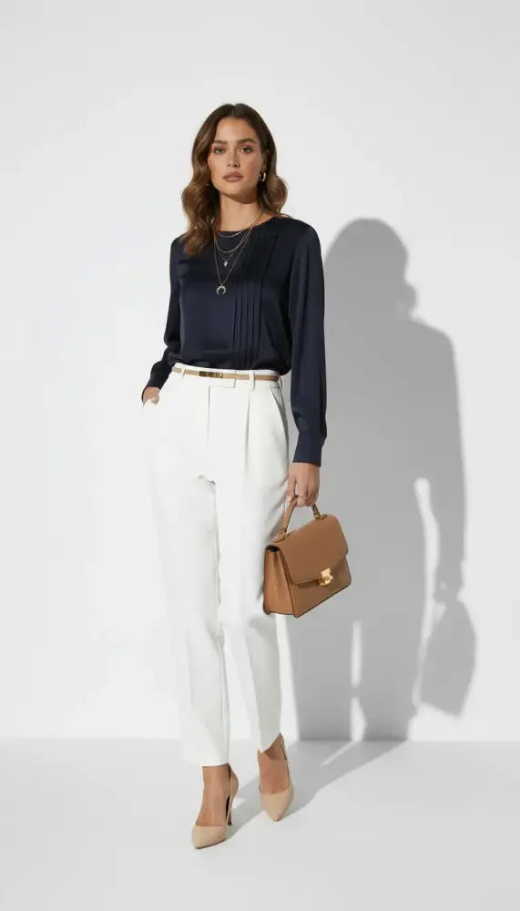 Pantalón Slim Victoria de Cintura Alta (foto 2)