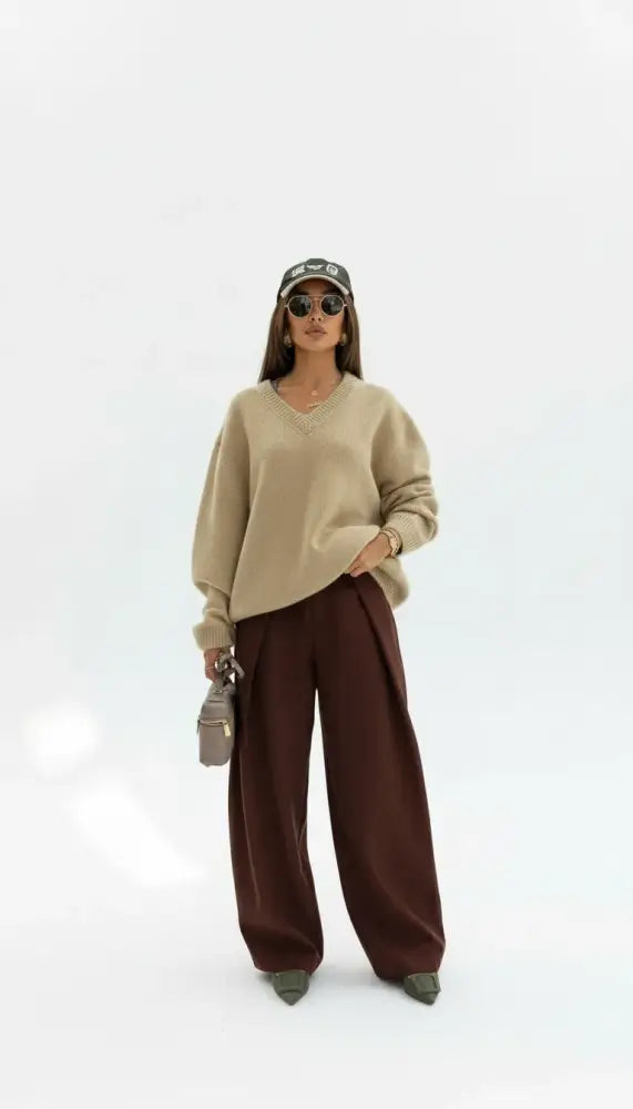 Pantalón Wide Leg de Cintura Alta (foto 3)